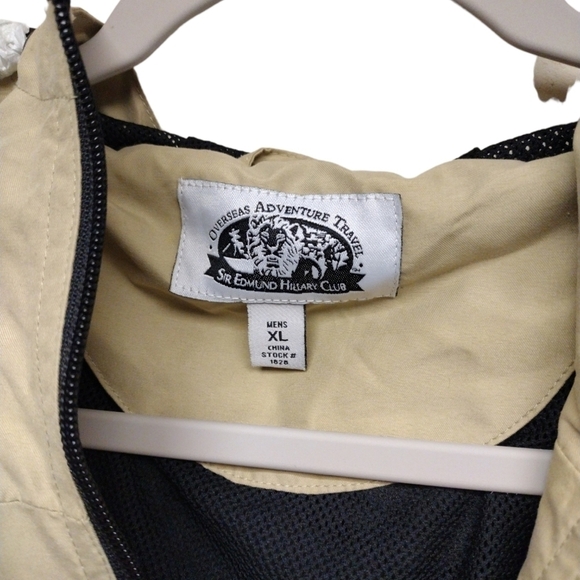 NWOT Overseas Adventure Travel Men's Sir Edmund Hillary Club Team Jacket Size XL - Picture 4 of 5